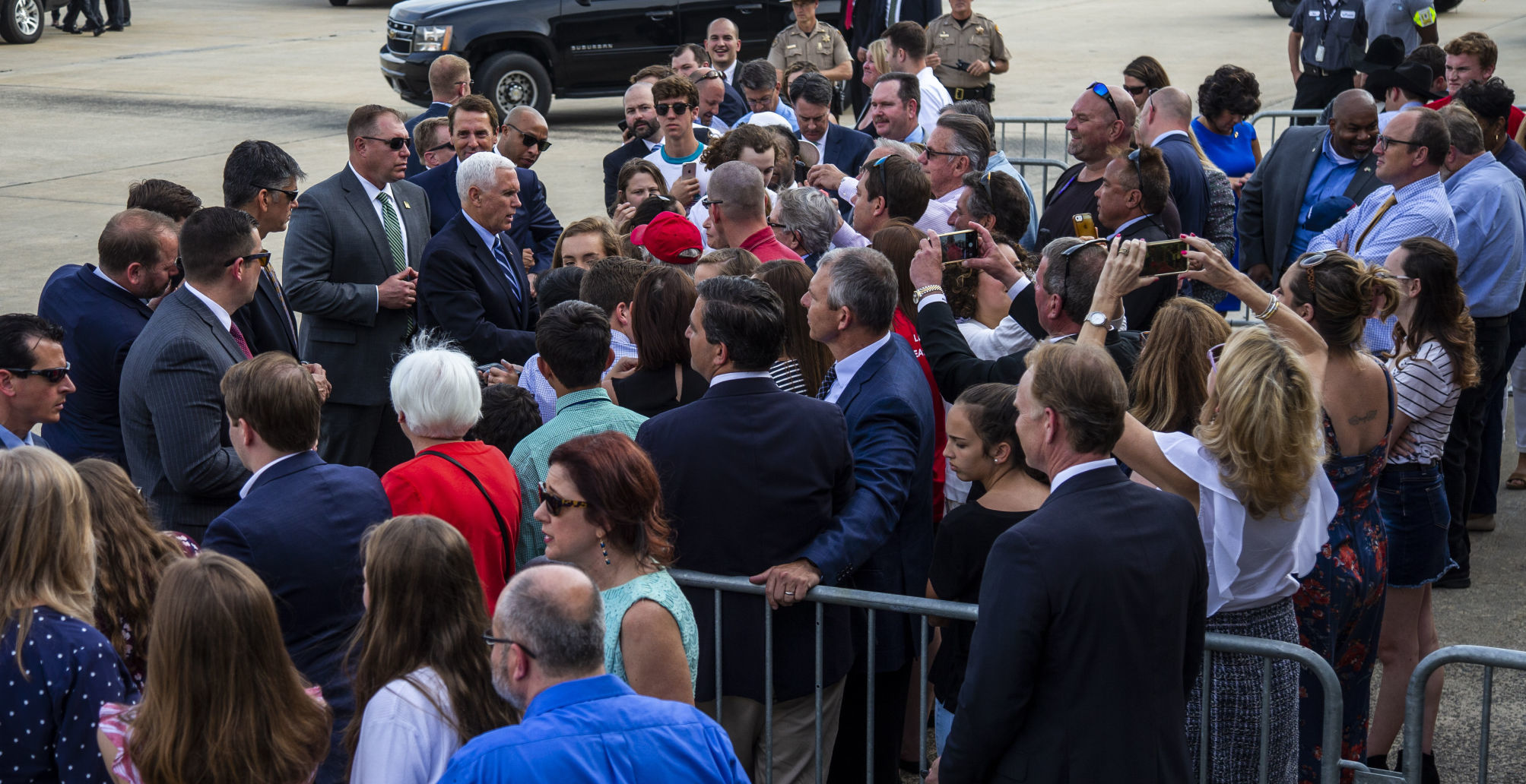 Vice President Pence visits Greensboro